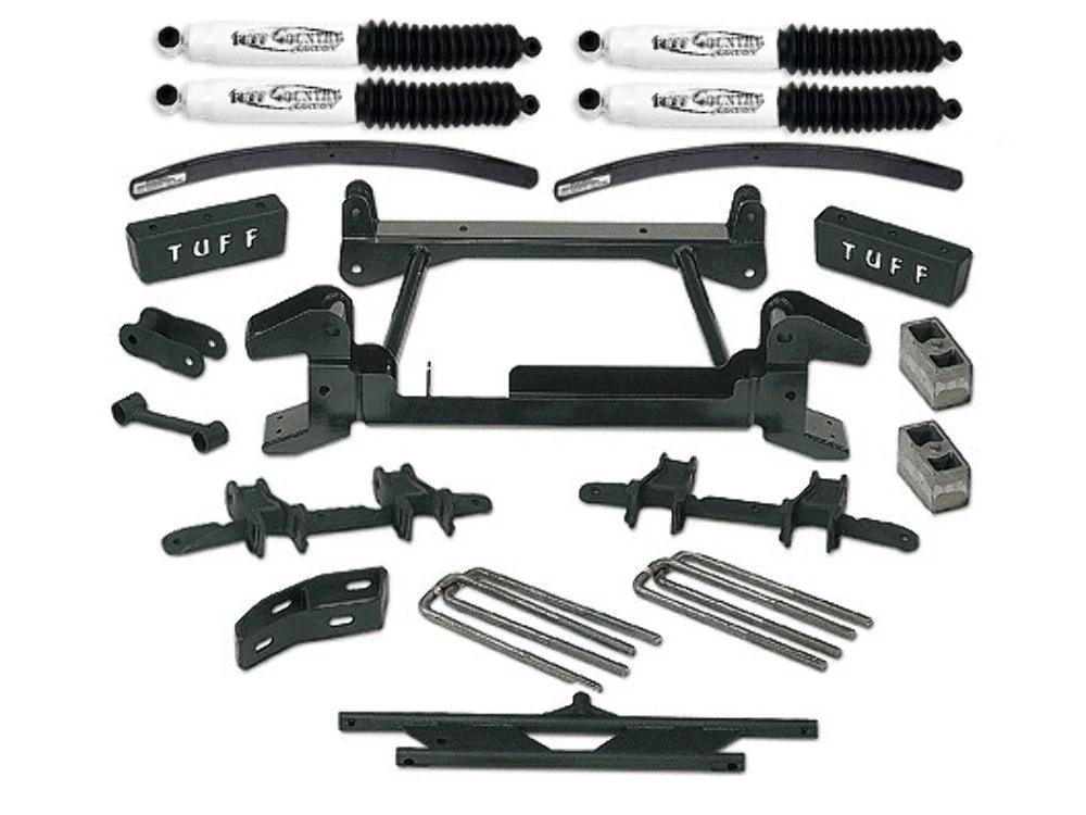 Tuff Country Tuff Country 16853KN 6" Lift Kit with Upper Control Arm Relocation Brackets & 1 Piece Sub-Frame with SX8000 Shocks - Vehicle Parts & Accessories Lift Kits