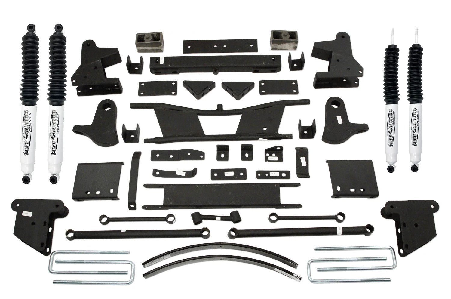 Tuff Country Tuff Country 35940KH 5.5" Lift Kit EZ-Ride with Rear Blocks & Rear Add-A-Leafs with SX6000 Shocks - Vehicle Parts & Accessories Lift Kits