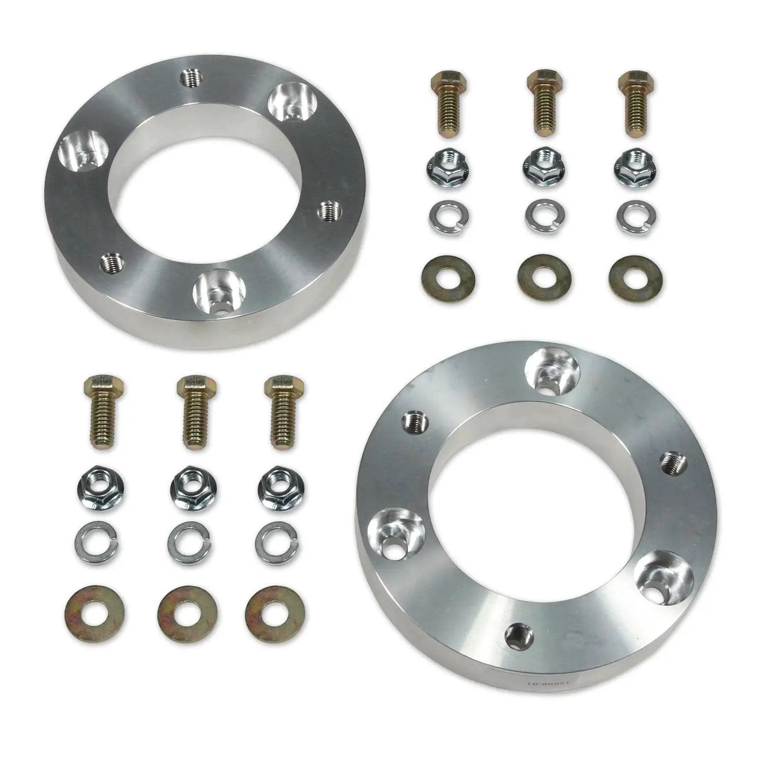 Tuff Country Tuff Country 12000 2" Leveling Kit (Upper Mount Billet Aluminum Spacers) No Shocks - Vehicle Parts & Accessories Leveling Kits