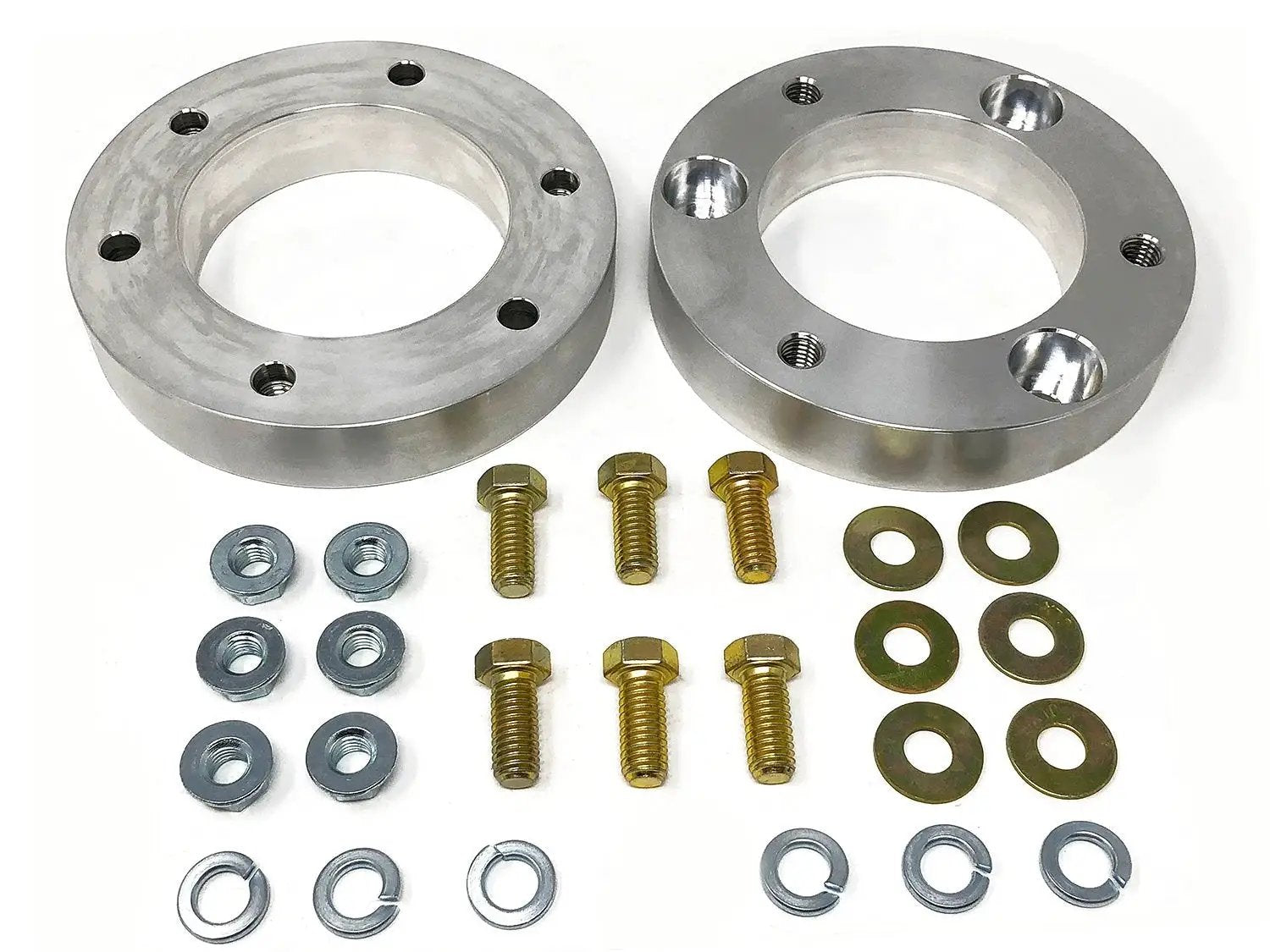 Tuff Country Tuff Country 12000 2" Leveling Kit (Upper Mount Billet Aluminum Spacers) No Shocks - Vehicle Parts & Accessories Leveling Kits