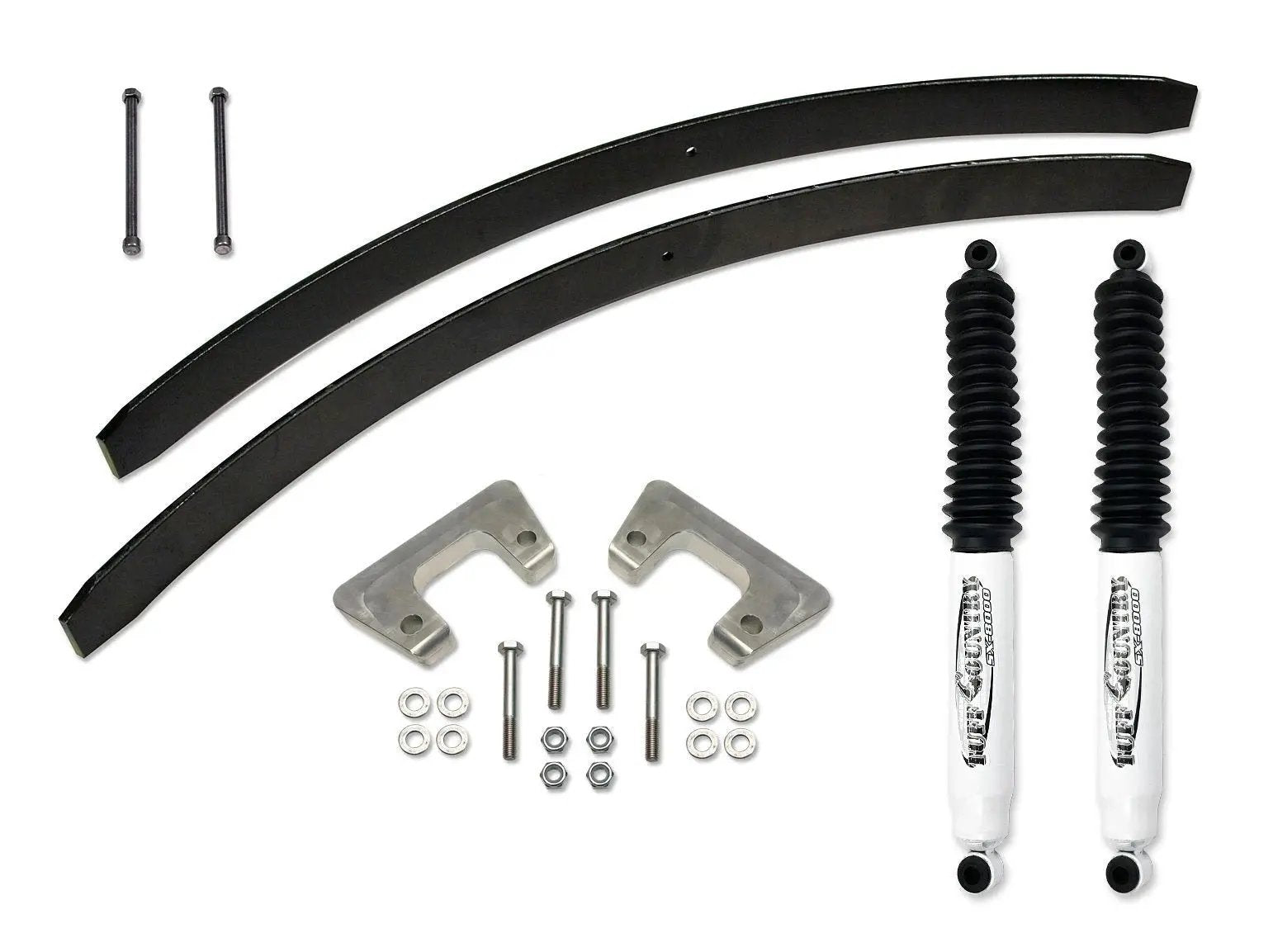 Tuff Country Tuff Country 12021 2" Ez-Install Lift Kit with Rear Add-A-Leafs No Shocks - Vehicle Parts & Accessories Lift Kits