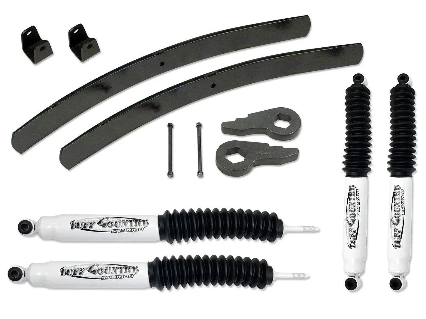 Tuff Country Tuff Country 12924 2" Lift Kit with Rear Add-A-Leafs No Shocks - Vehicle Parts & Accessories Lift Kits