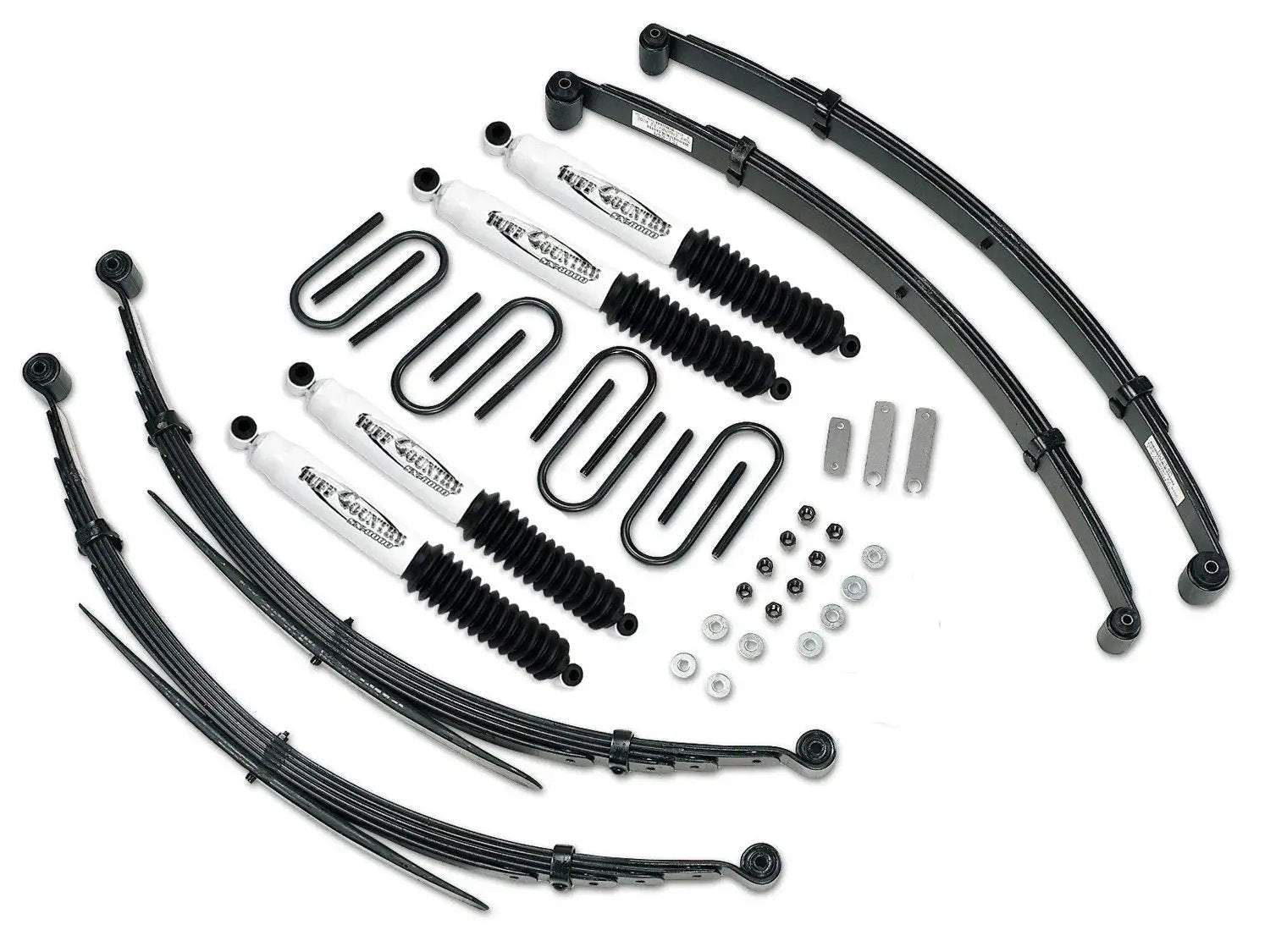 Tuff Country Tuff Country 13711KN 3" Lift Kit with EZ-Ride Front Springs and 52" Rear Springs with SX8000 Shocks - Vehicle Parts & Accessories Lift Kits
