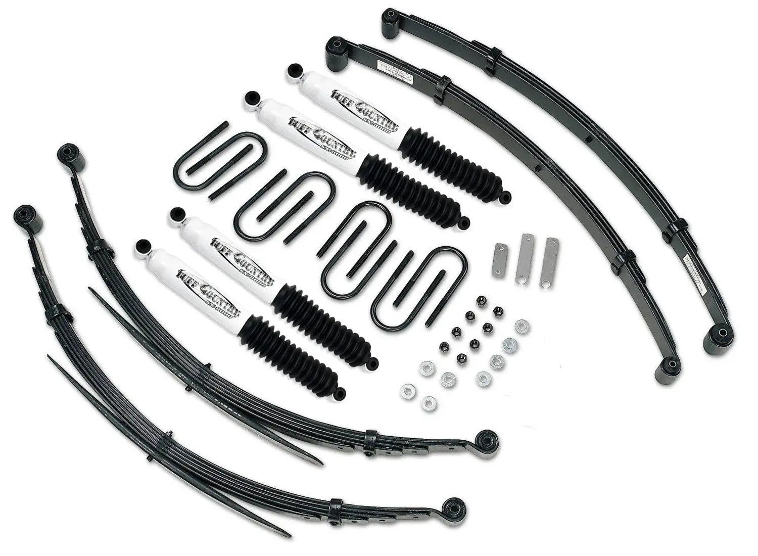 Tuff Country Tuff Country 13721KN 3" Lift Kit with EZ-Ride Front Springs and 52" Rear Springs with SX8000 Shocks - Vehicle Parts & Accessories Lift Kits