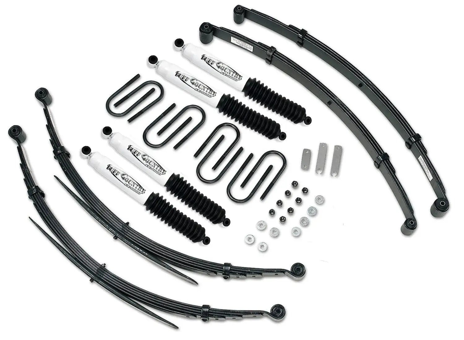 Tuff Country Tuff Country 13743KN 3" Lift Kit with Heavy Duty Front Springs and 52" Rear Springs with SX8000 Shocks - Vehicle Parts & Accessories Lift Kits