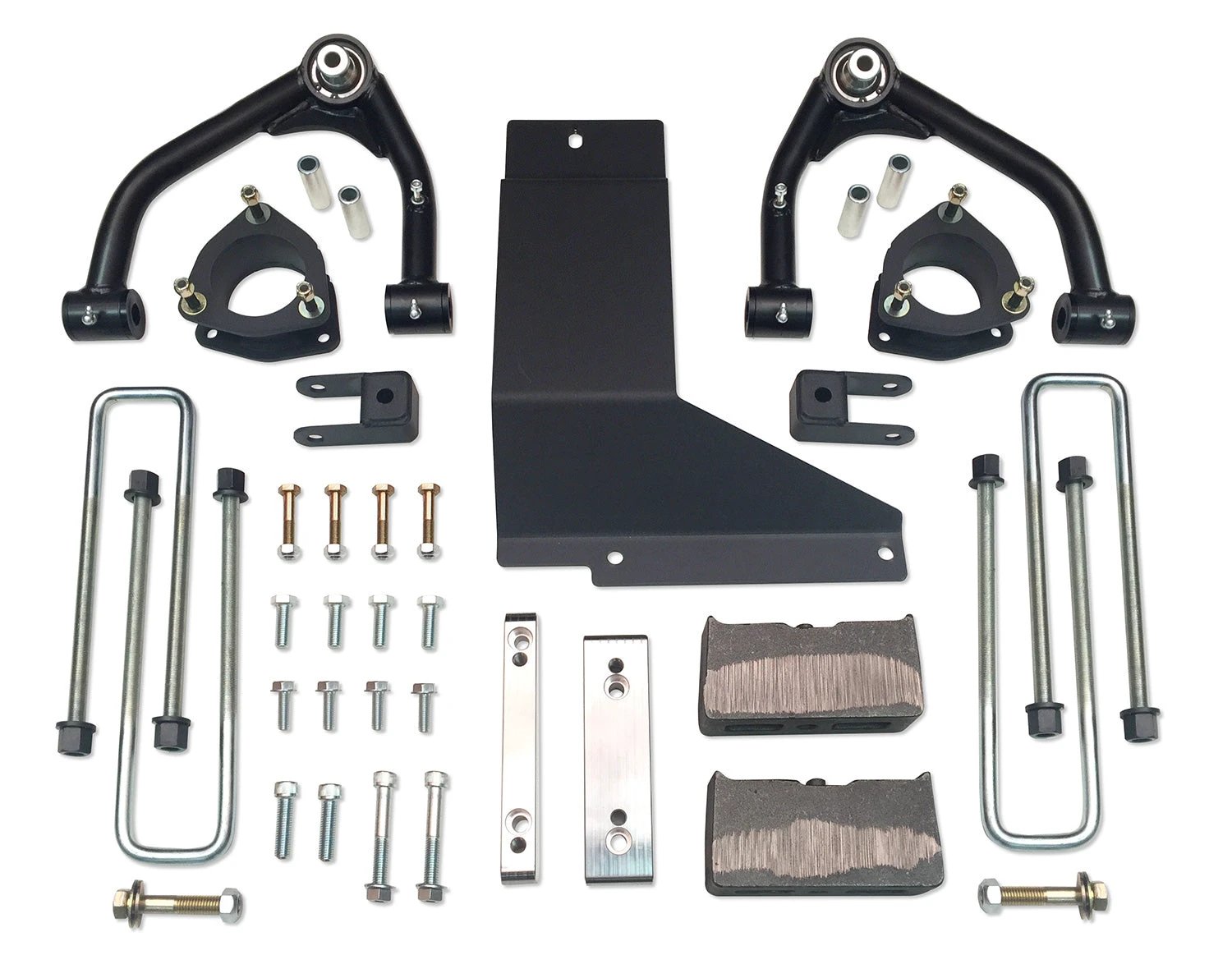 Tuff Country Tuff Country 14066 4" Uni-Ball Lift Kit Upper Control Arm Kit with Rear Blocks & U-Bolts No Shocks - Vehicle Parts & Accessories Lift Kits
