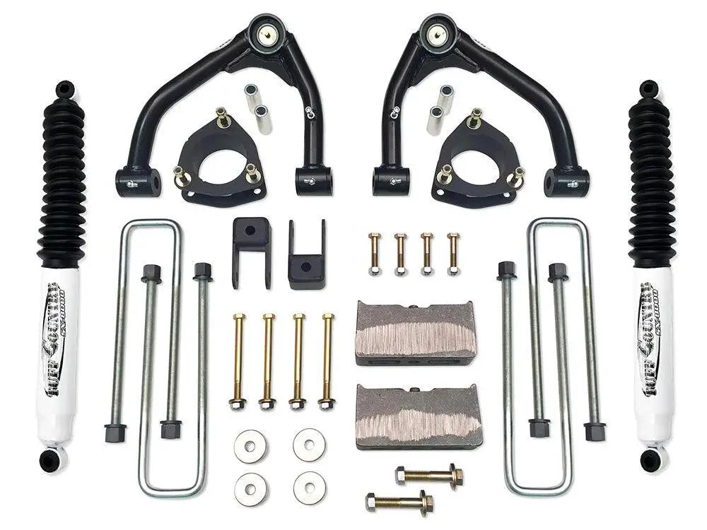 Tuff Country Tuff Country 14159 4" Lift Kit Upper Control Arm Kit with Rear Blocks & U-Bolts No Shocks - Vehicle Parts & Accessories Lift Kits