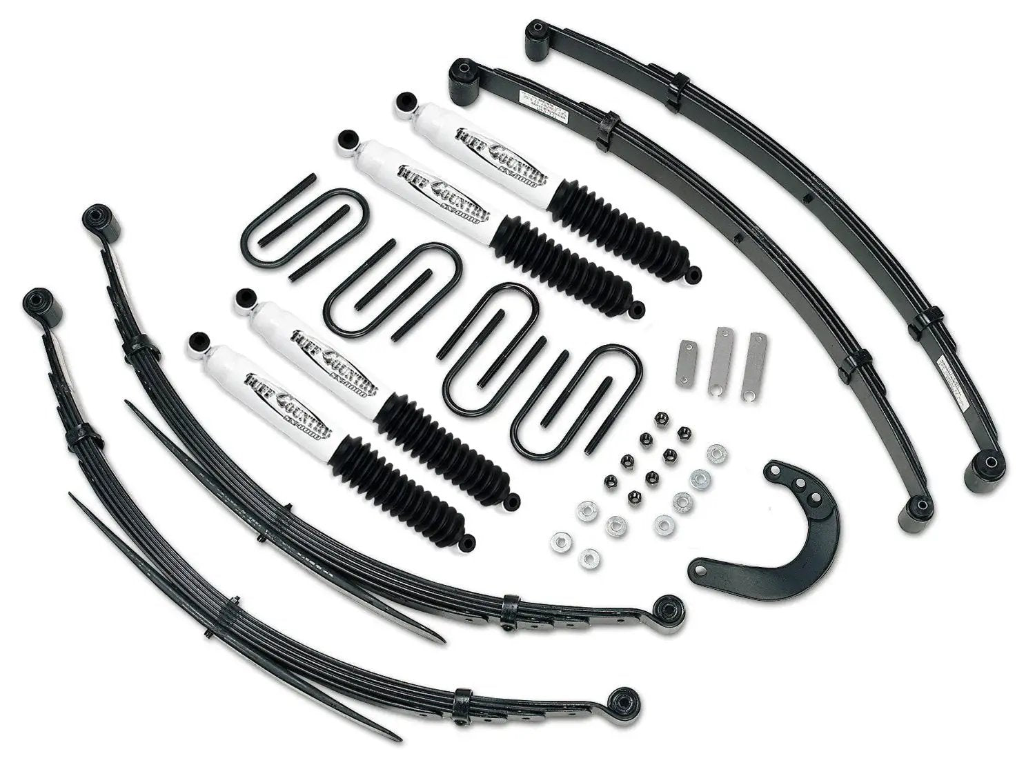 Tuff Country Tuff Country 14612KN 4" Lift Kit with EZ-Ride Front Springs 52" Rear Springs and Steering Arm with SX8000 Shocks - Vehicle Parts & Accessories Lift Kits