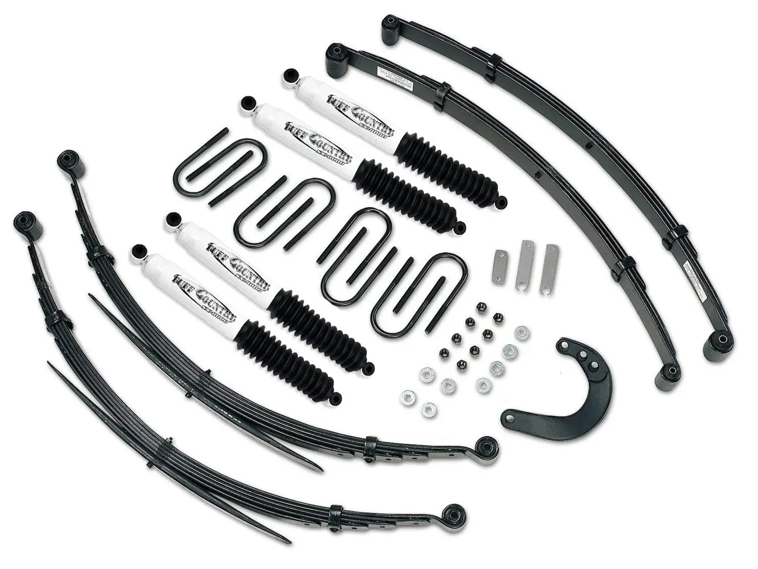 Tuff Country Tuff Country 14613KN 4" Lift Kit with Heavy Duty Front Springs 52" Rear Springs and Steering Arm with SX8000 Shocks - Vehicle Parts & Accessories Lift Kits