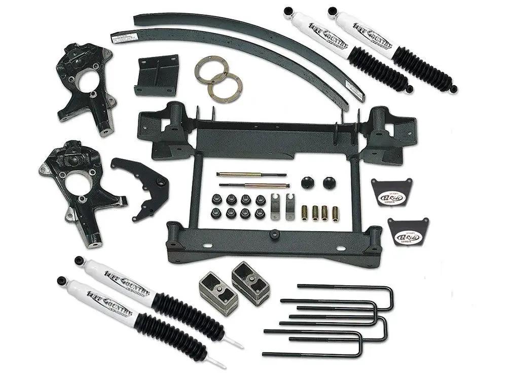 Tuff Country Tuff Country 14956KN 4" Lift Kit with Knuckles and 1 Piece Sub-Frame with SX8000 Shocks - Vehicle Parts & Accessories Lift Kits