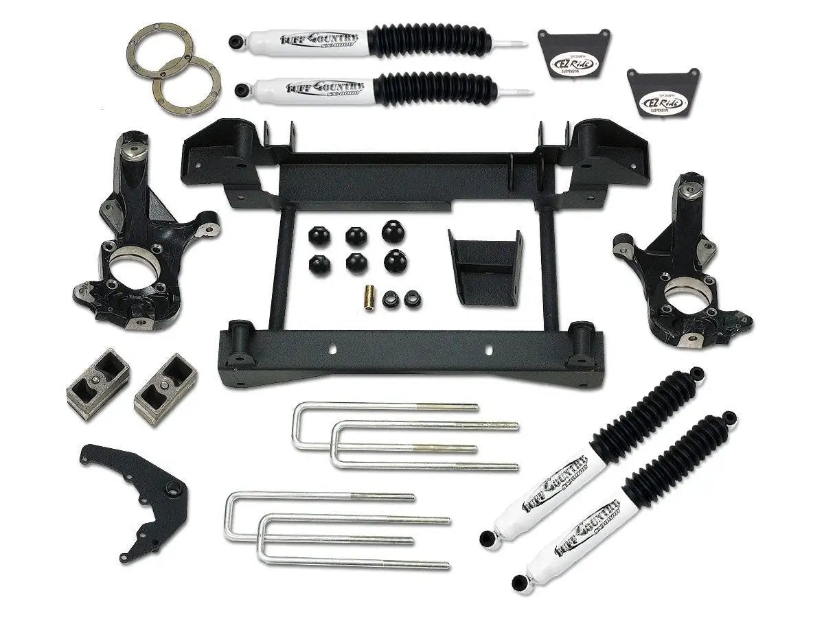 Tuff Country Tuff Country 14990 4" Lift Kit with Knuckles and 1 Piece Sub-Frame No Shocks - Vehicle Parts & Accessories Lift Kits