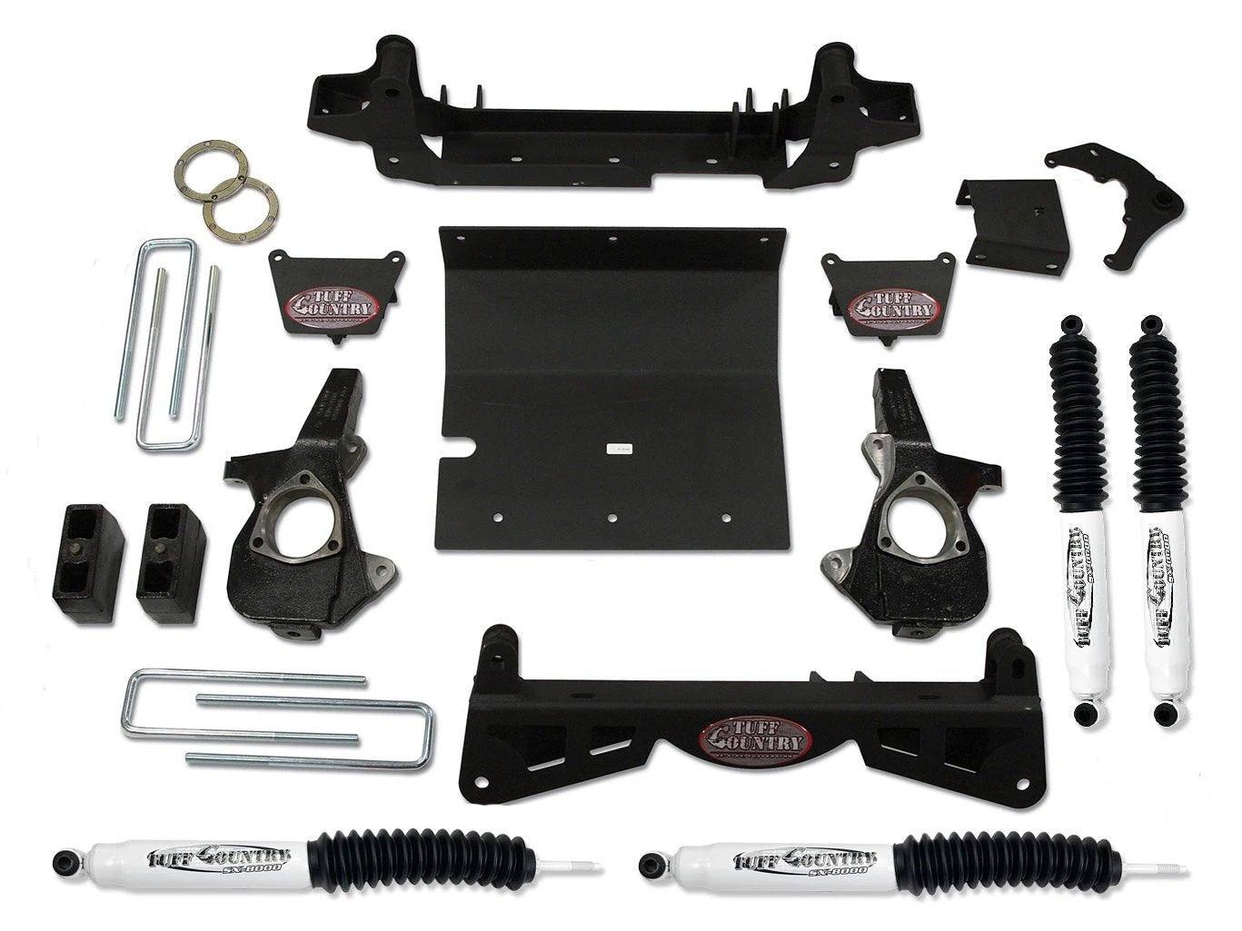 Tuff Country Tuff Country 14992 4" Lift Kit with Knuckles and 3 Piece Sub-Frame No Shocks - Vehicle Parts & Accessories Lift Kits