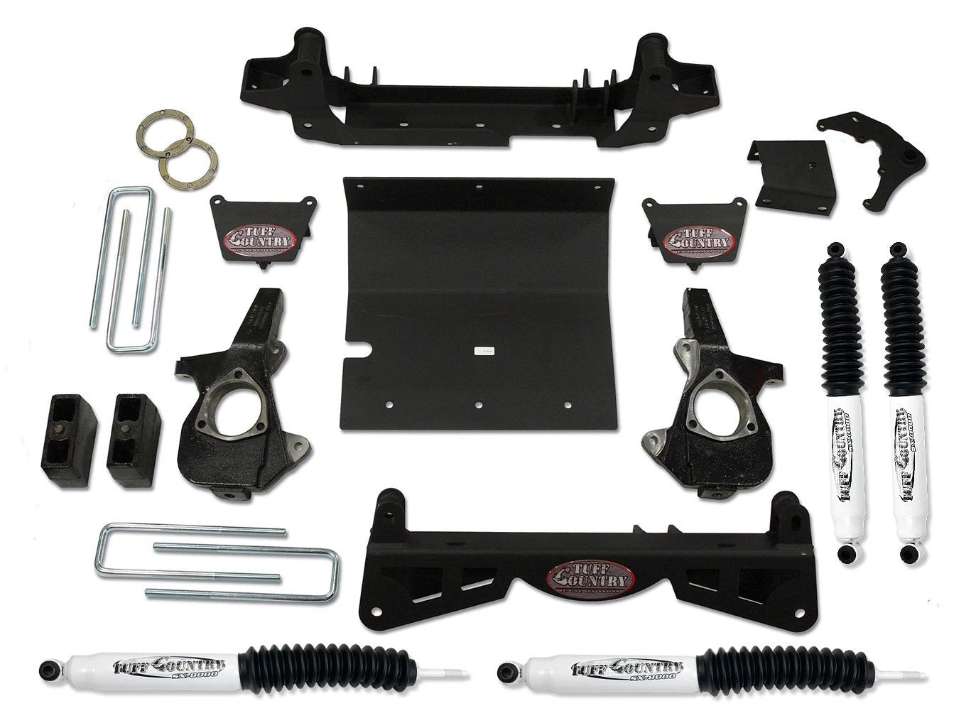 Tuff Country Tuff Country 14993 4" Lift Kit with Knuckles and 3 Piece Sub-Frame No Shocks - Vehicle Parts & Accessories Lift Kits