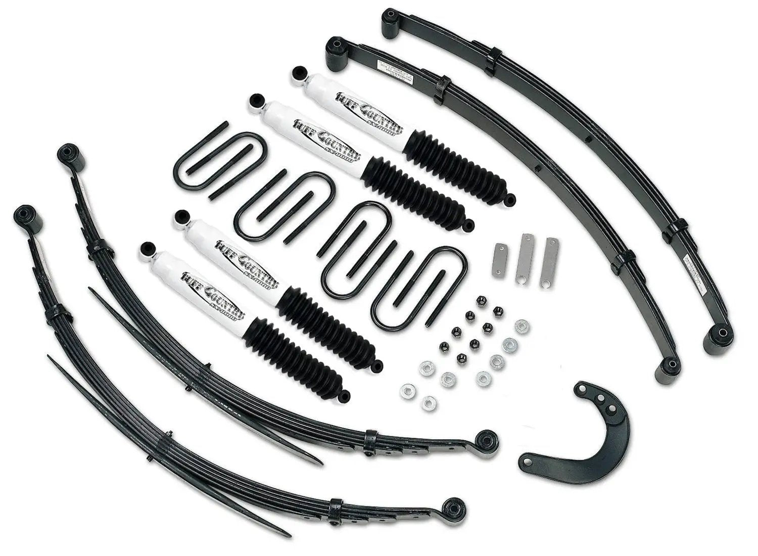 Tuff Country Tuff Country 16722KN 6" Lift Kit with EZ-Ride Front Springs 56Ó Rear Springs and Steering Arm with SX8000 Shocks - Vehicle Parts & Accessories Lift Kits
