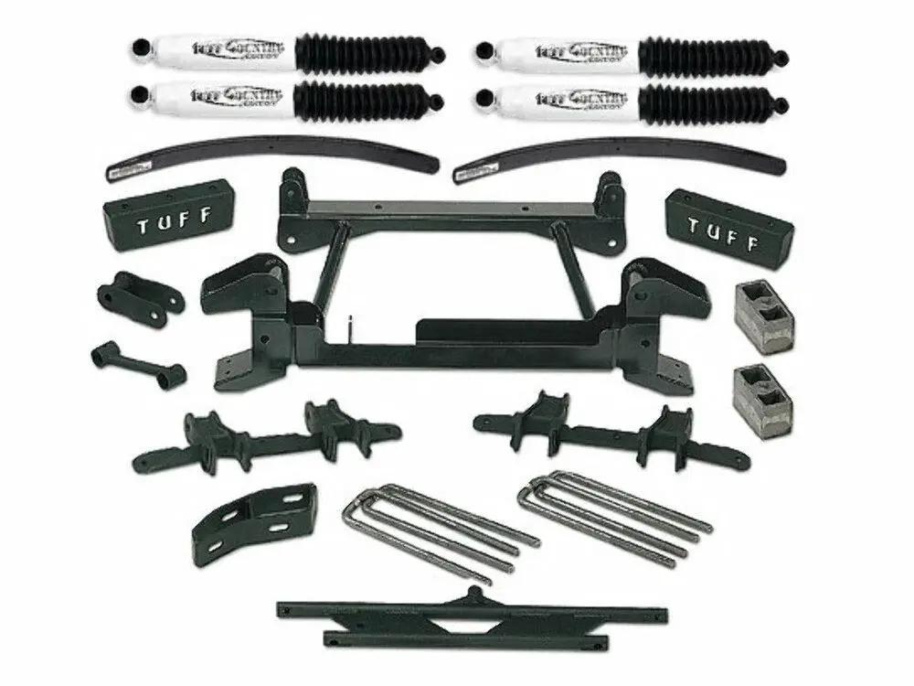 Tuff Country Tuff Country 16823 6" Lift Kit with Upper Control Arm Relocation Brackets and 1 Piece Sub-Frame No Shocks - Vehicle Parts & Accessories Lift Kits