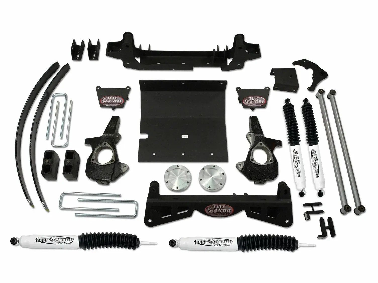 Tuff Country Tuff Country 16960KN 6" Lift Kit with Knuckles and 3 Piece Sub-Frame with SX8000 Shocks - Vehicle Parts & Accessories Lift Kits