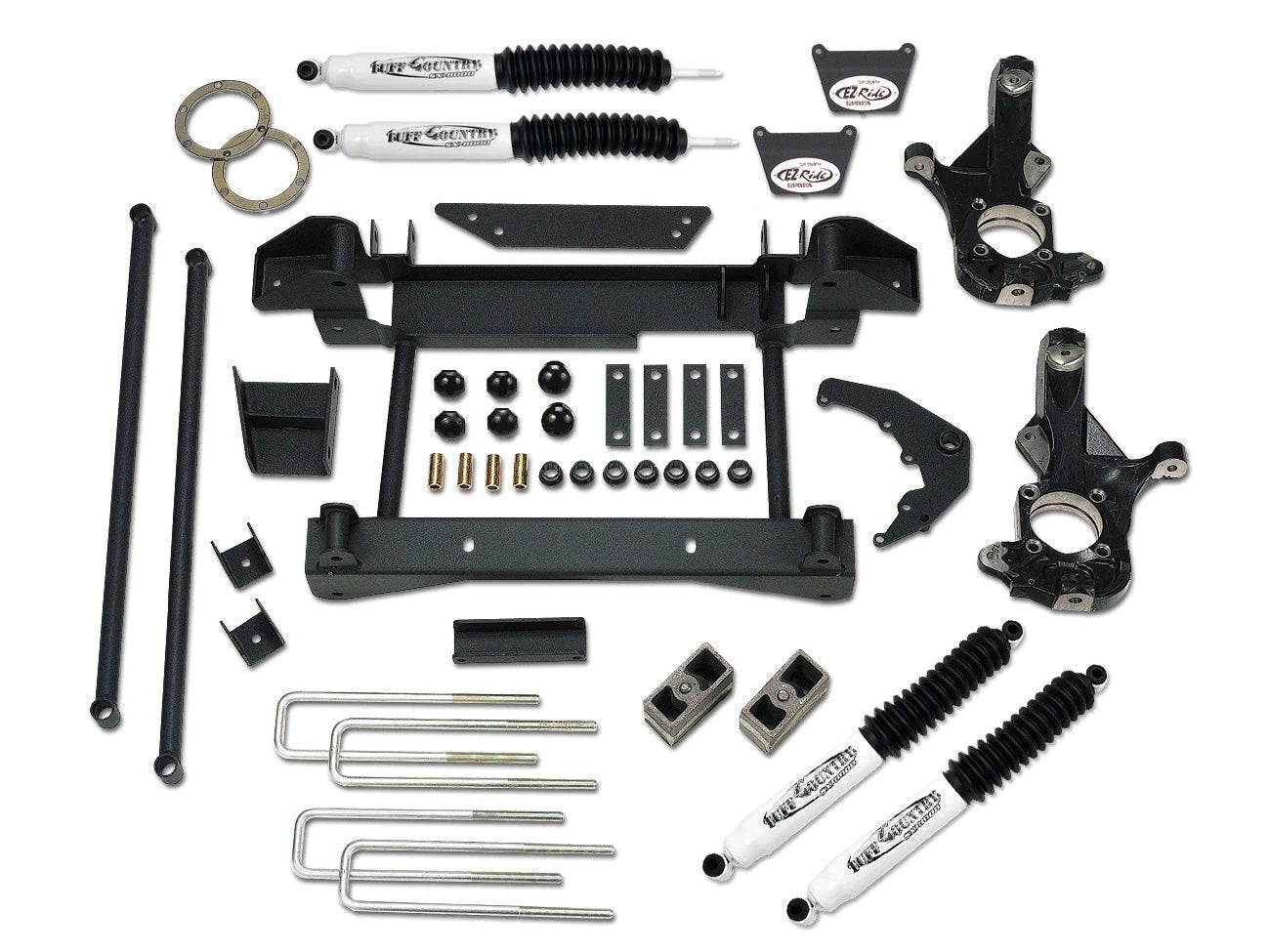 Tuff Country Tuff Country 16990 6" Lift Kit with Knuckles and 1 Piece Sub-Frame No Shocks - Vehicle Parts & Accessories Lift Kits