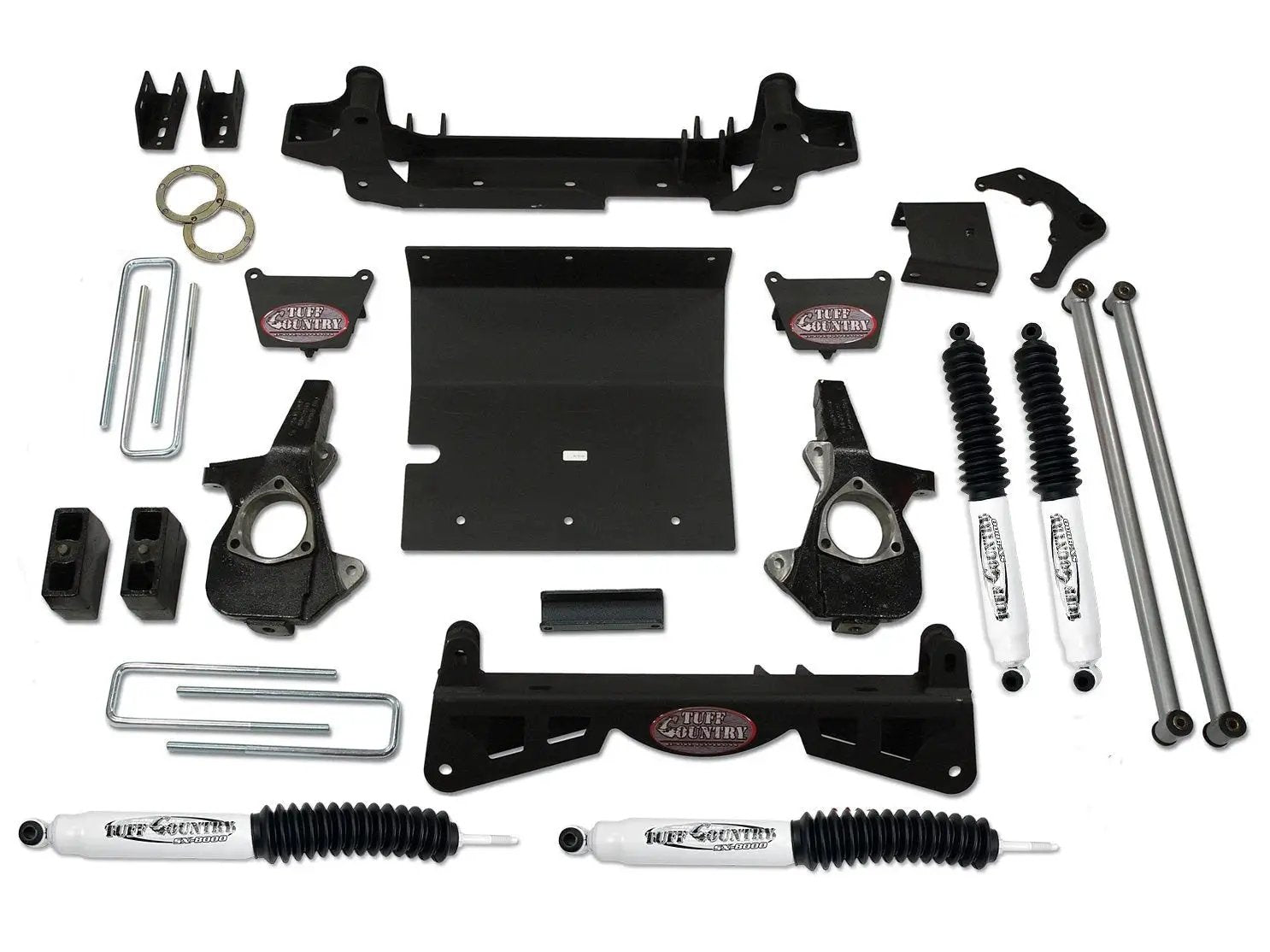Tuff Country Tuff Country 16993 6" Lift Kit with Knuckles and 3 Piece Sub-Frame No Shocks - Vehicle Parts & Accessories Lift Kits