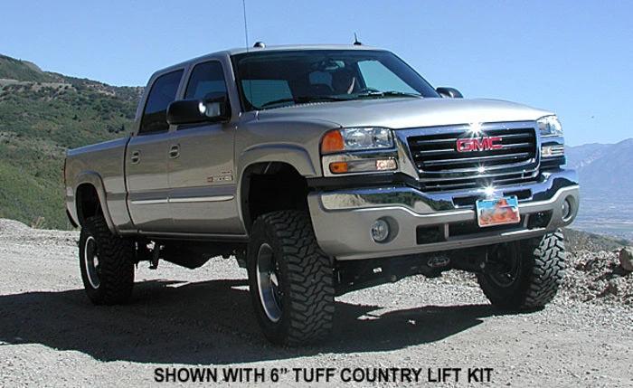 Tuff Country Tuff Country 16993KN 6" Lift Kit with Knuckles and 3 Piece Sub-Frame with SX8000 Shocks - Vehicle Parts & Accessories Lift Kits