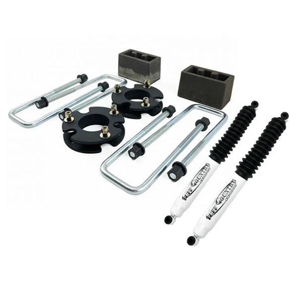 Tuff Country Tuff Country 22919KN 2" Standard Lift Kit with Rear Blocks and U-Bolts with SX8000 Shocks - Vehicle Parts & Accessories Lift Kits