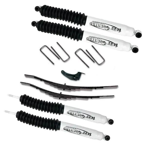 Tuff Country Tuff Country 22962KN 2.5" Leveling Kit (with Progressive Leaf Packs) with SX8000 Shocks - Vehicle Parts & Accessories Leveling Kits