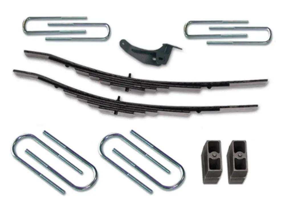 Tuff Country Tuff Country 22966KN 2.5" Standard Lift Kit with Front Progressvie Rate Add-A-Leaf Rear Blocks and U-Bolts with SX8000 Shocks - Vehicle Parts & Accessories Lift Kits