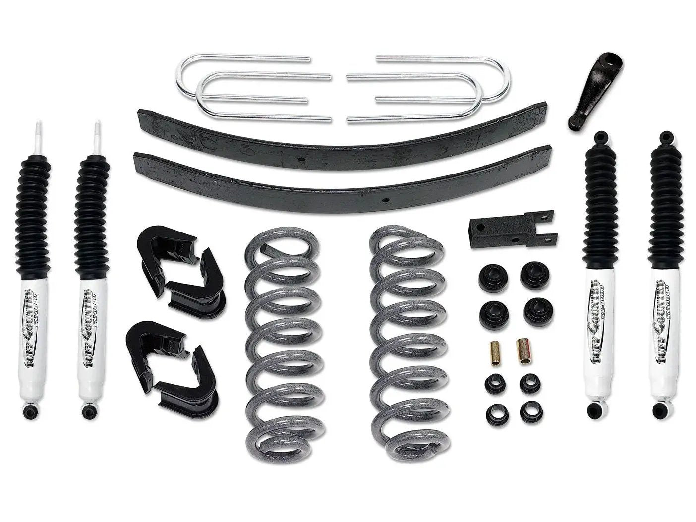 Tuff Country Tuff Country 24713KN 4" Standard Lift Kit with Rear Add-A-Leafs with SX8000 Shocks - Vehicle Parts & Accessories Lift Kits