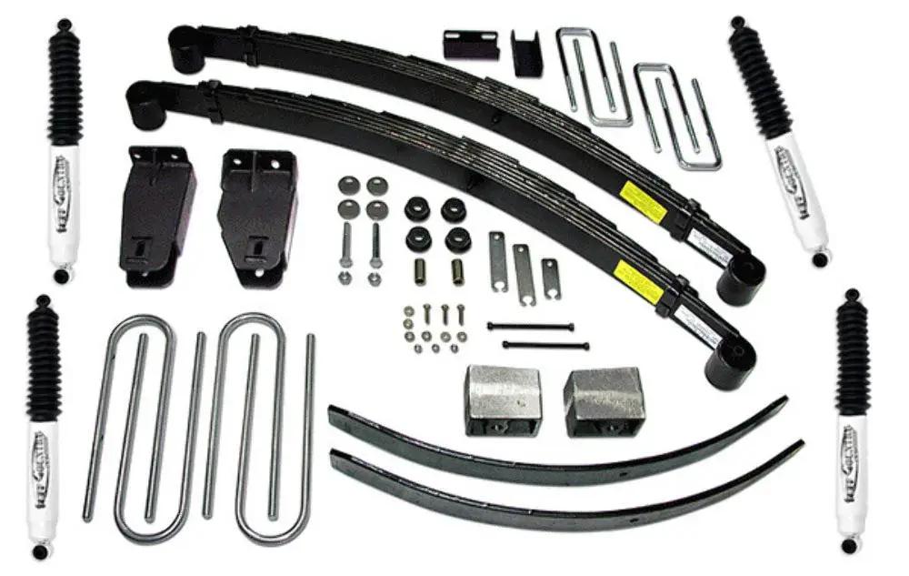 Tuff Country Tuff Country 24820KN 4" Standard Lift Kit with Rear Blocks & Add-A-Leafs with SX8000 Shocks - Vehicle Parts & Accessories Lift Kits