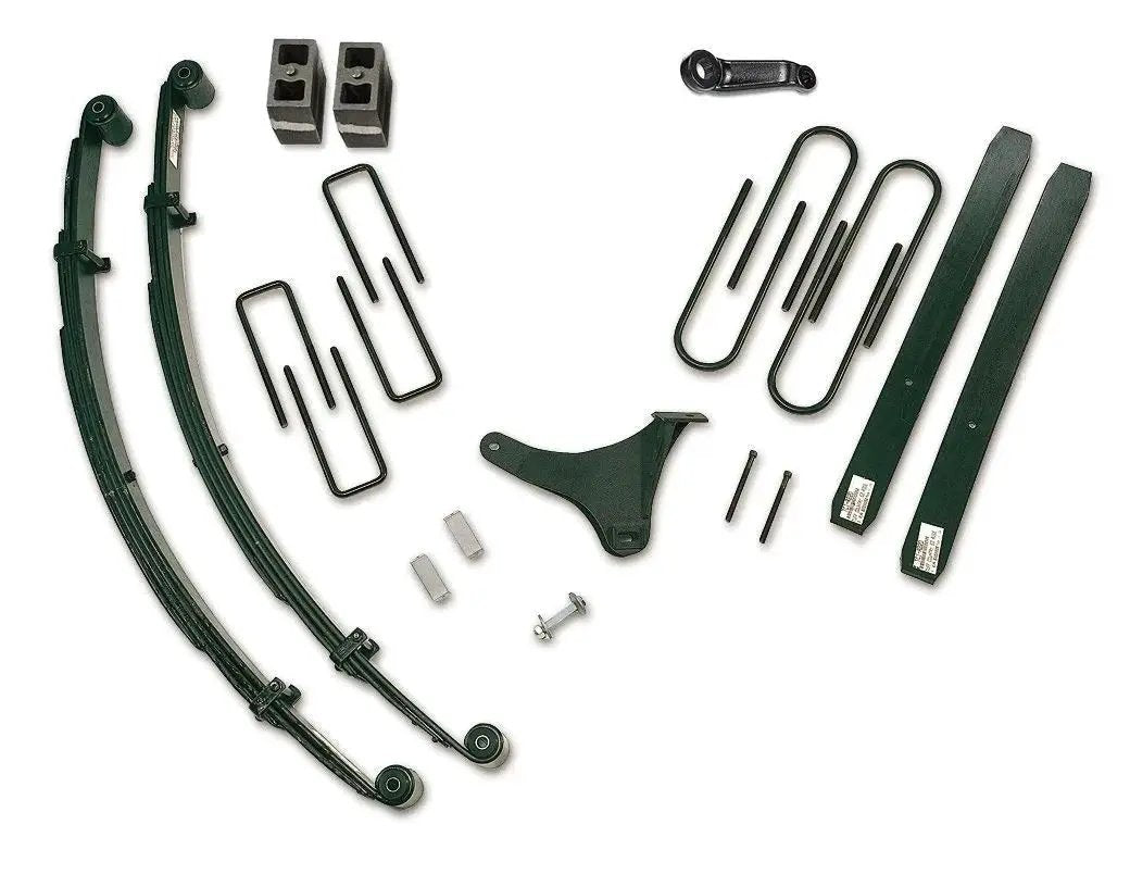 Tuff Country Tuff Country 25920K 6" Standard Lift Kit with Front Leaf Springs Rear Blocks Add-A-Leafs and U-Bolts No Shocks - Vehicle Parts & Accessories Lift Kits