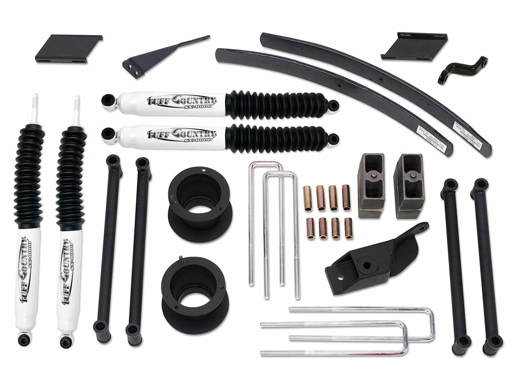 Tuff Country Tuff Country 35913KN 4.5" Standard Lift Kit with Coil Spring Spacers with SX8000 Shocks - Vehicle Parts & Accessories Lift Kits