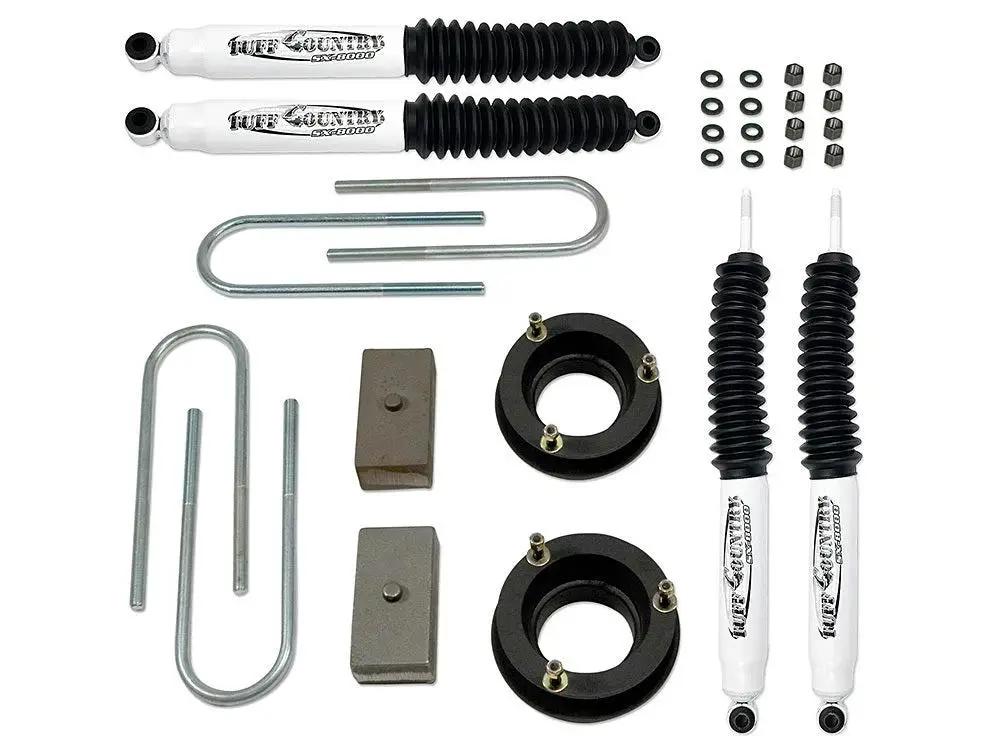 Tuff Country Tuff Country 32913KN 2" Standard Lift Kit with Coil Spring Spacers and Rear Blocks That Fits 3.5Ó Rear Axle Tube with SX8000 Shocks - Vehicle Parts & Accessories Lift Kits