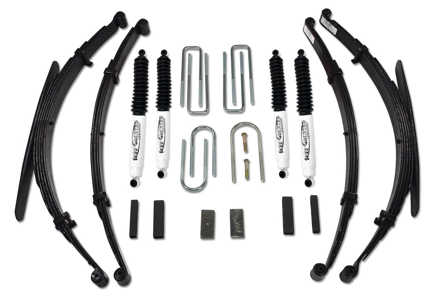 Tuff Country Tuff Country 36710KN 6" Lift Kit with EZ-Ride Front Springs Rear Springs & Steering Correction with SX8000 Shocks - Vehicle Parts & Accessories Lift Kits