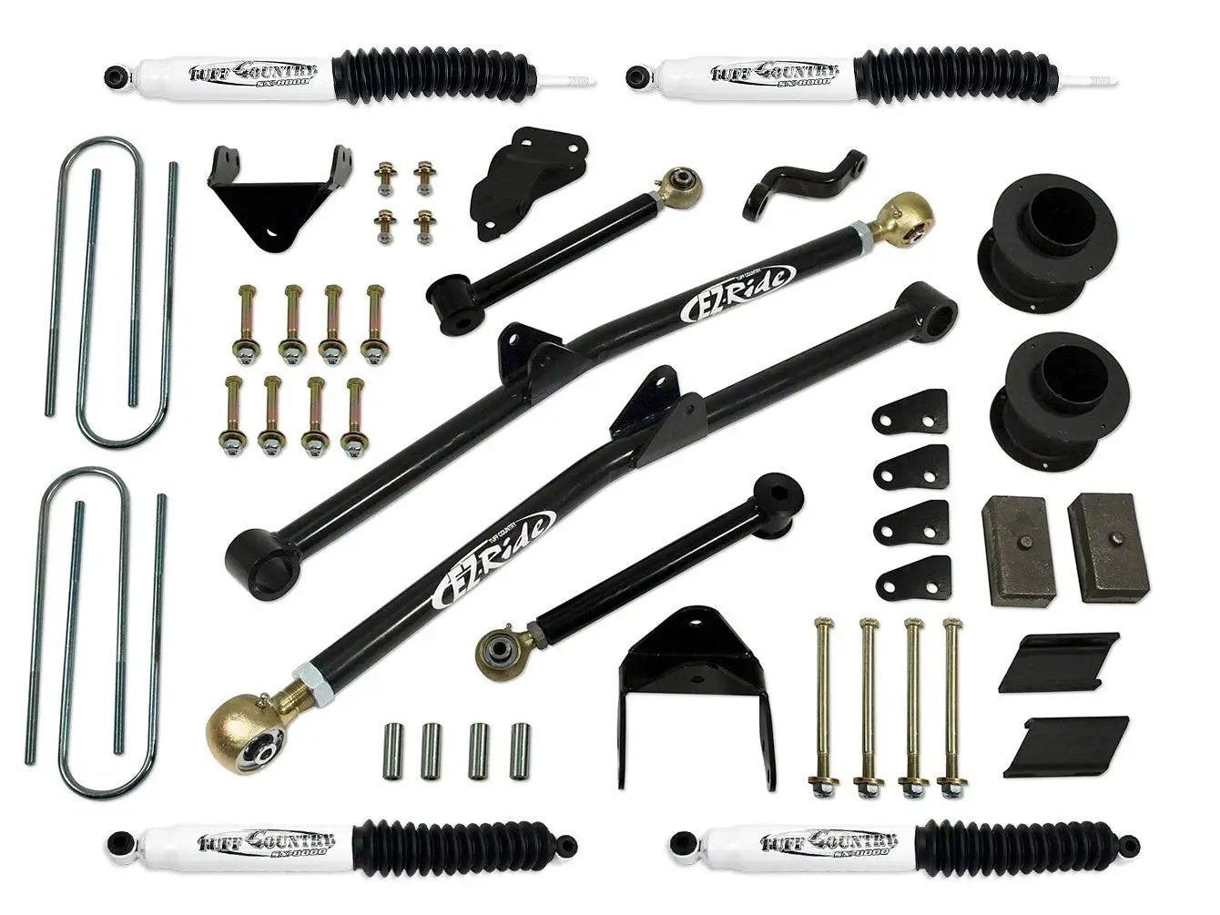 Tuff Country Tuff Country 34213 4.5" Long Arm Lift Kit with Coil Spring Spacers and Rear Blocks That Fit Both 3.5Ó & 4Ó Rear Axle Tube No Shocks - Vehicle Parts & Accessories Lift Kits