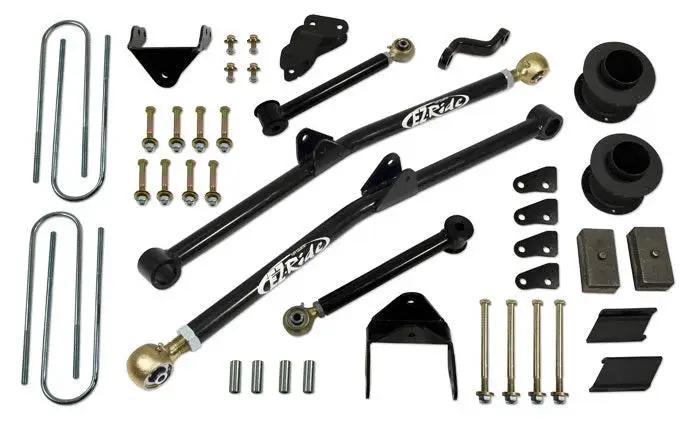 Tuff Country Tuff Country 34222 4.5" Long Arm Lift Kit with Coil Spring Spacers and Rear Blocks That Fit Both 3.5Ó & 4Ó Rear Axle Tube No Shocks - Vehicle Parts & Accessories Lift Kits