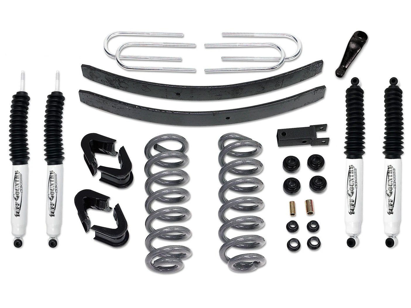 Tuff Country Tuff Country 24712KN 4" Standard Lift Kit with Rear Add-A-Leafs with SX8000 Shocks - Vehicle Parts & Accessories Lift Kits