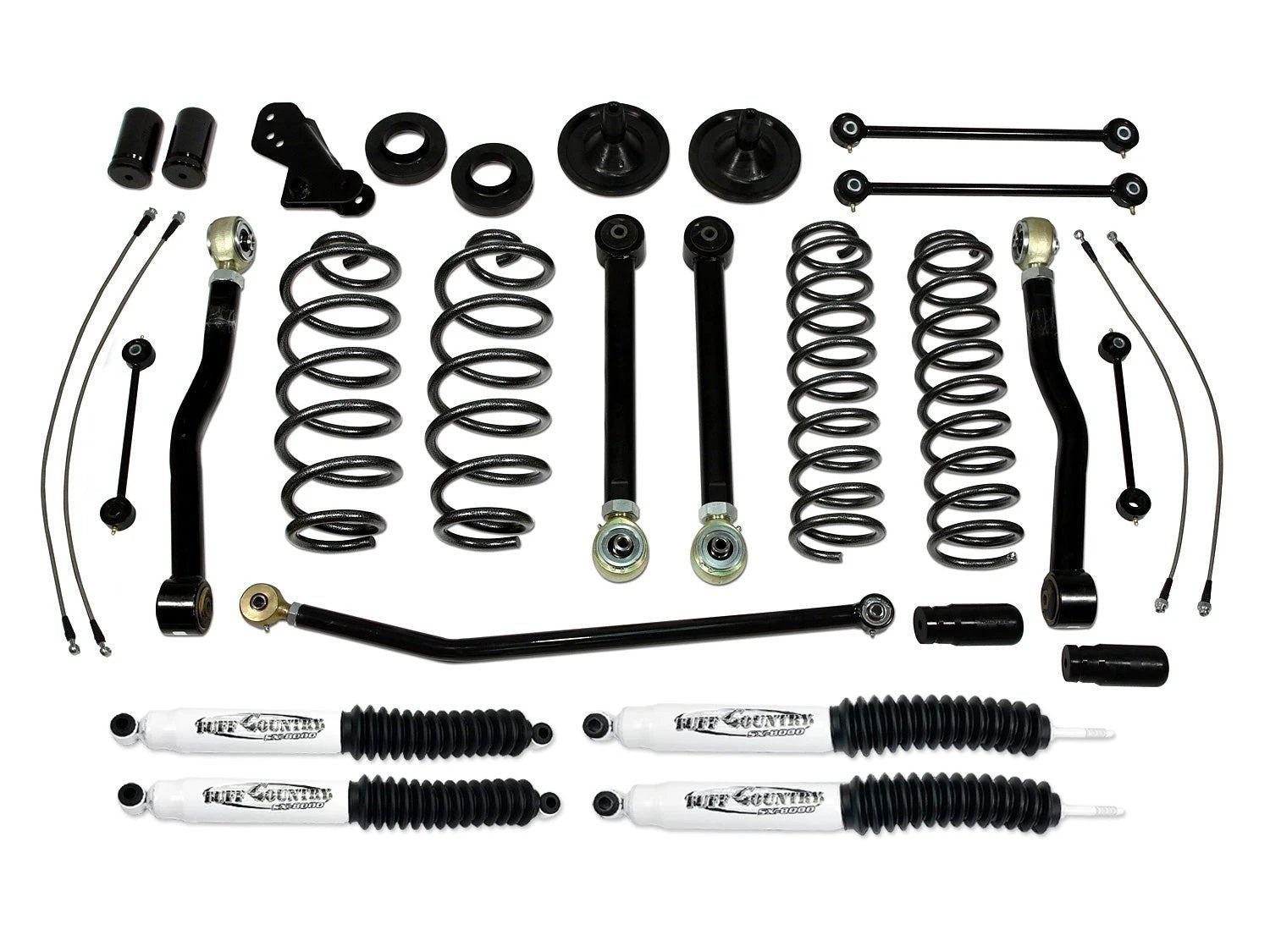 Tuff Country Tuff Country 44000KN 4" Lift Kit Ez-Flex with SX8000 Shocks - Vehicle Parts & Accessories Lift Kits