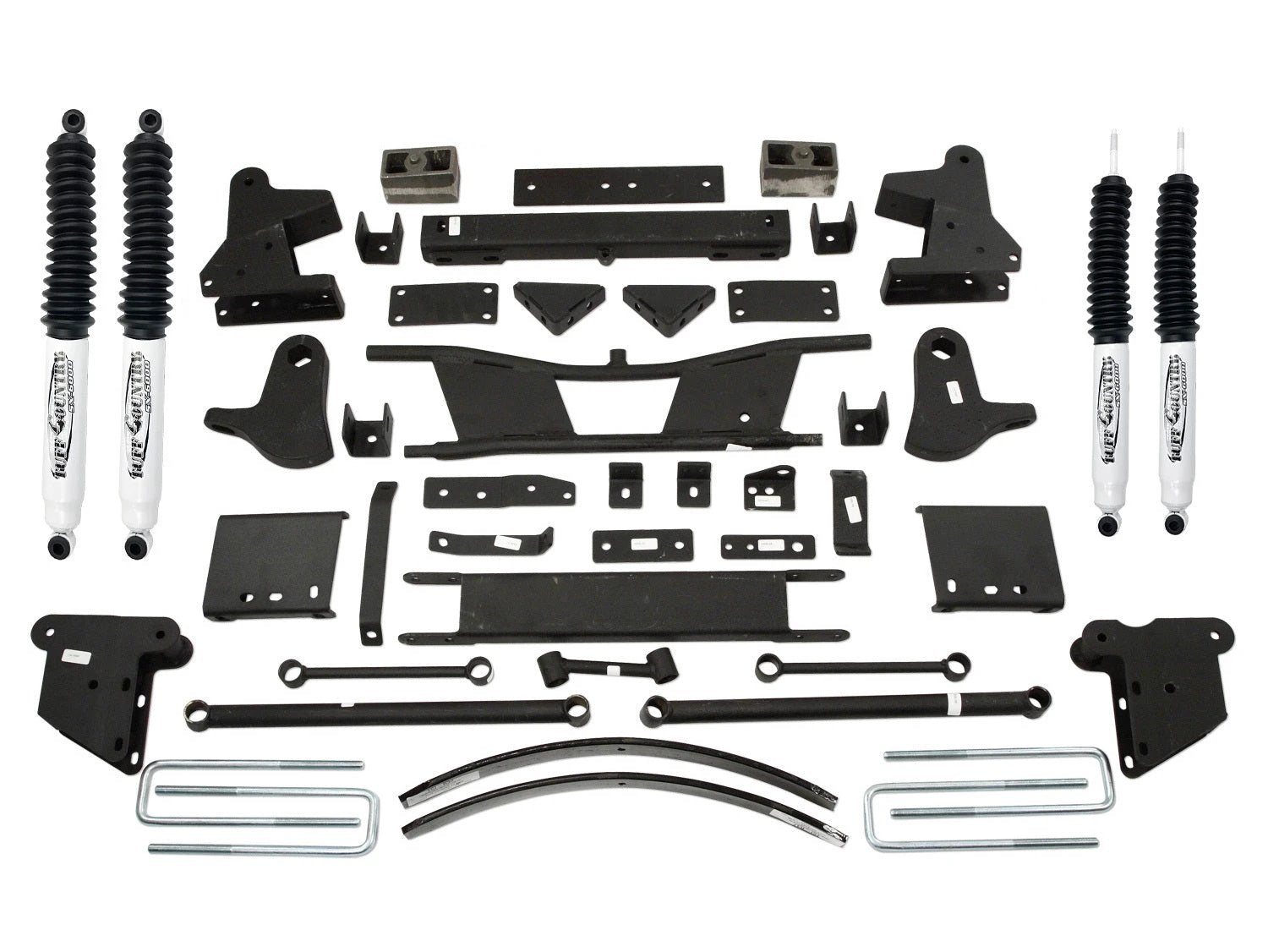 Tuff Country Tuff Country 35934KH 5.5" Lift Kit EZ-Ride with Axle Flip Kit with SX6000 Shocks - Vehicle Parts & Accessories Lift Kits