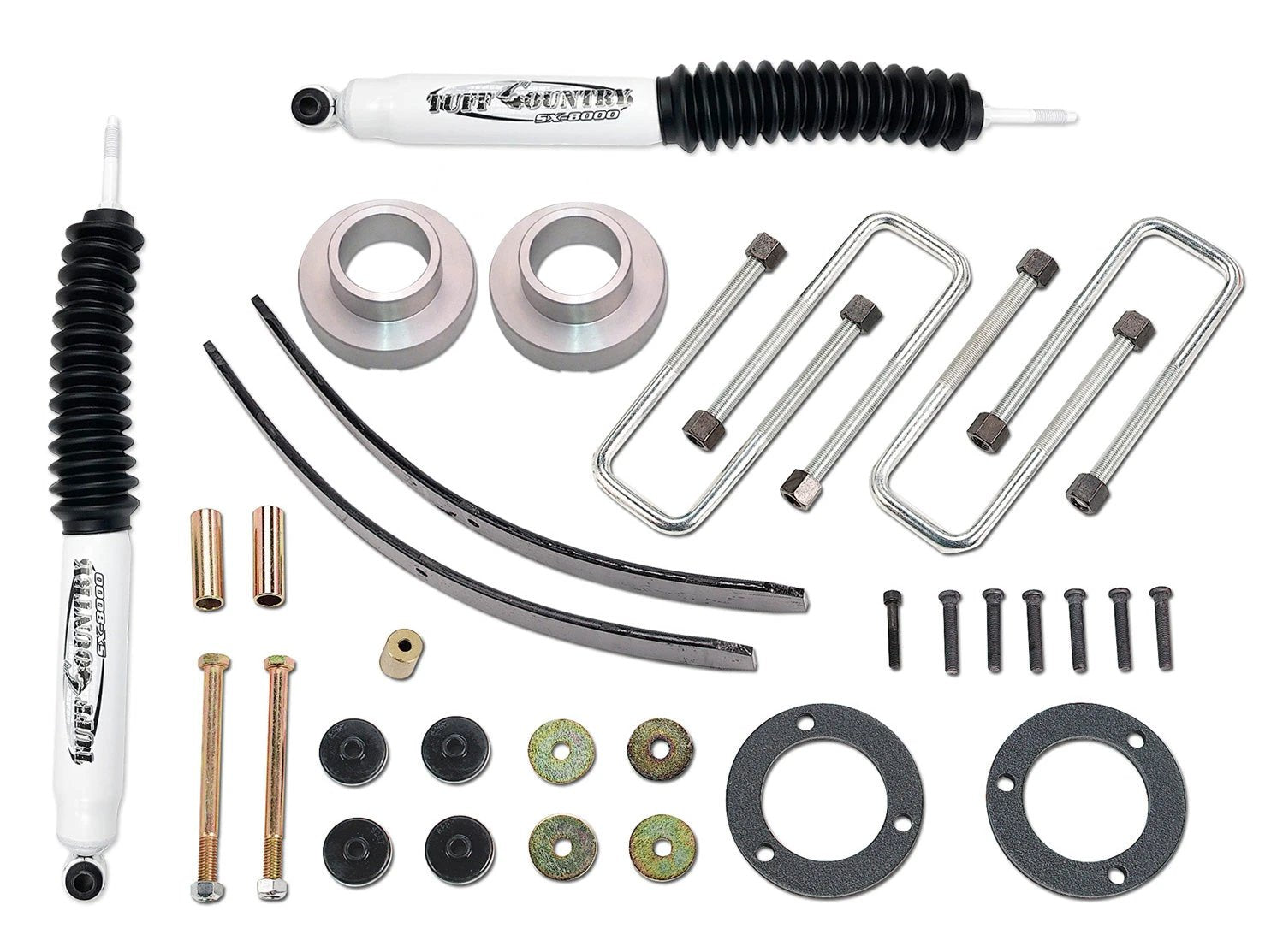 Tuff Country Tuff Country 52907 3" Standard Lift Kit with Rear Blocks and U-Bolts No Shocks - Vehicle Parts & Accessories Lift Kits