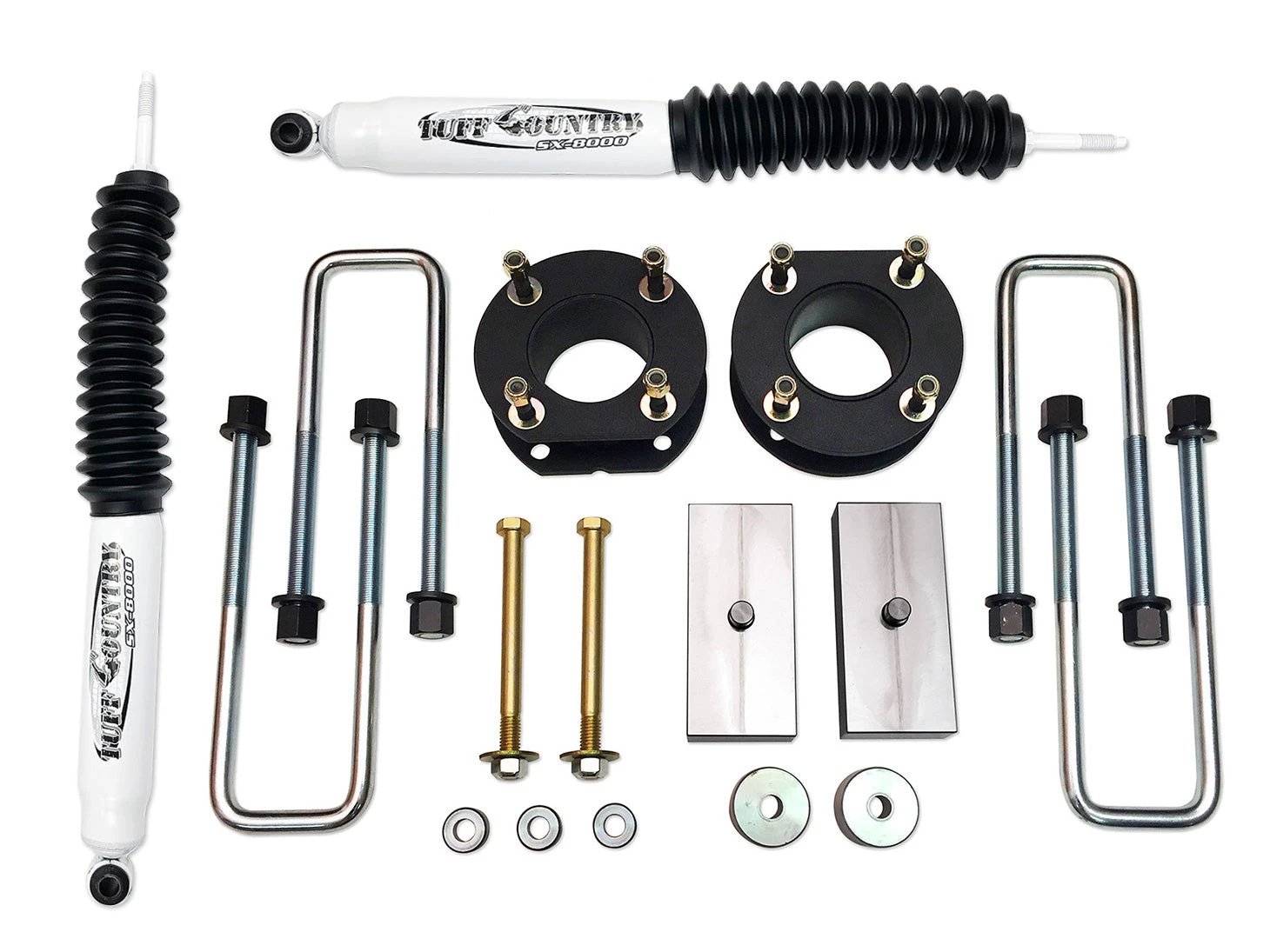 Tuff Country Tuff Country 53072 3" Lift Kit - with Rear Block and U-Bolts No Strut Disassembly No Shocks - Vehicle Parts & Accessories Lift Kits