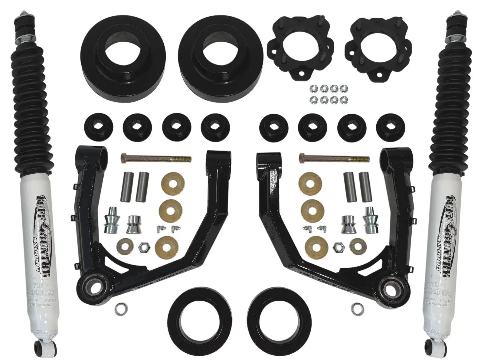 Tuff Country Tuff Country 53221KN 3" Lift with Boxed Uni-Ball Control Arms with and SX8000 Shocks - Vehicle Parts & Accessories Lift Kits w/SX8000 Shocks