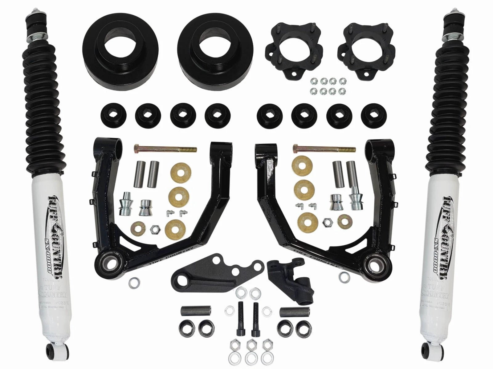 Tuff Country Tuff Country 53226KN 3" Lift with Boxed Uni-Ball Control Arms with Front Diff Drop and - SX8000 Shocks - Vehicle Parts & Accessories