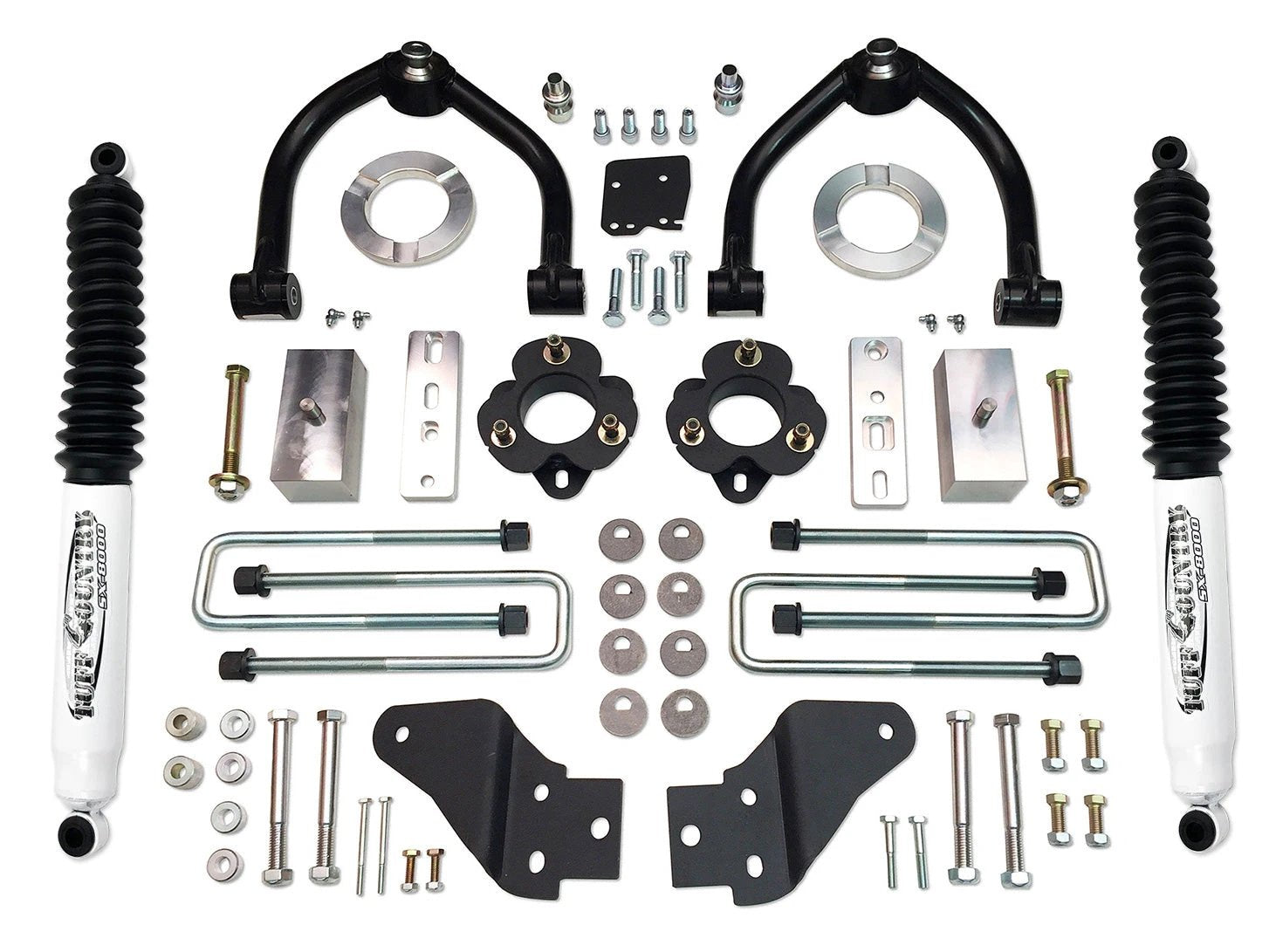 Tuff Country Tuff Country 54055 4" Lift Kit with Front Uni-Ball Upper Control Arms with Rear Blocks and U-Bolts No Shocks - Vehicle Parts & Accessories Lift Kits
