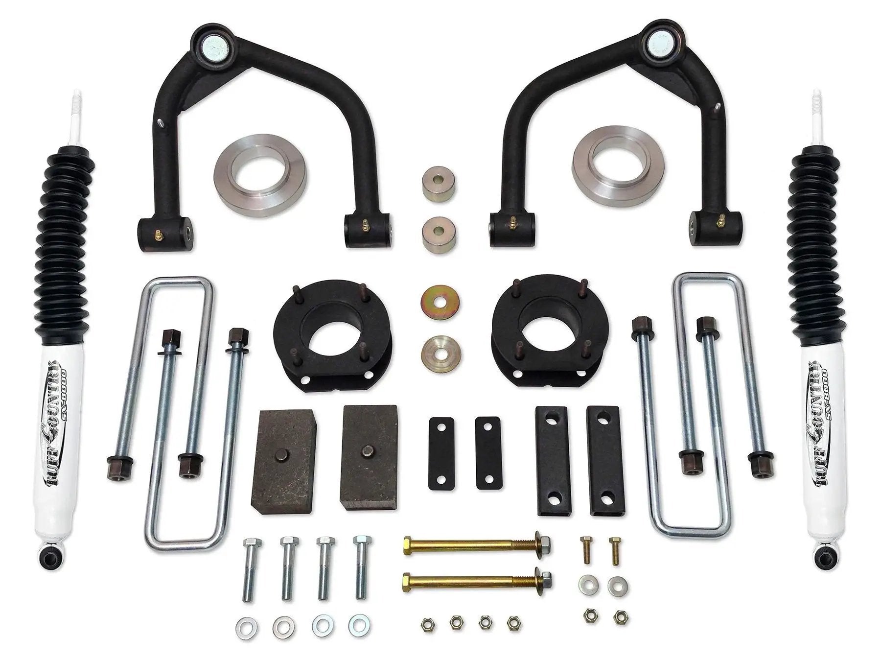 Tuff Country Tuff Country 54070KH 4" Lift Kit with Upper Control Arms and Strut Spacers with SX6000 Shocks - Vehicle Parts & Accessories Lift Kits