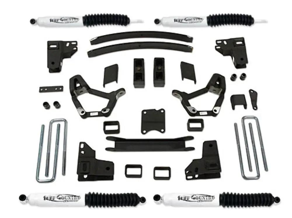 Tuff Country Tuff Country 54804KN 4" Standard Lift Kit with Rear Blocks and U-Bolts with SX8000 Shocks - Vehicle Parts & Accessories Lift Kits