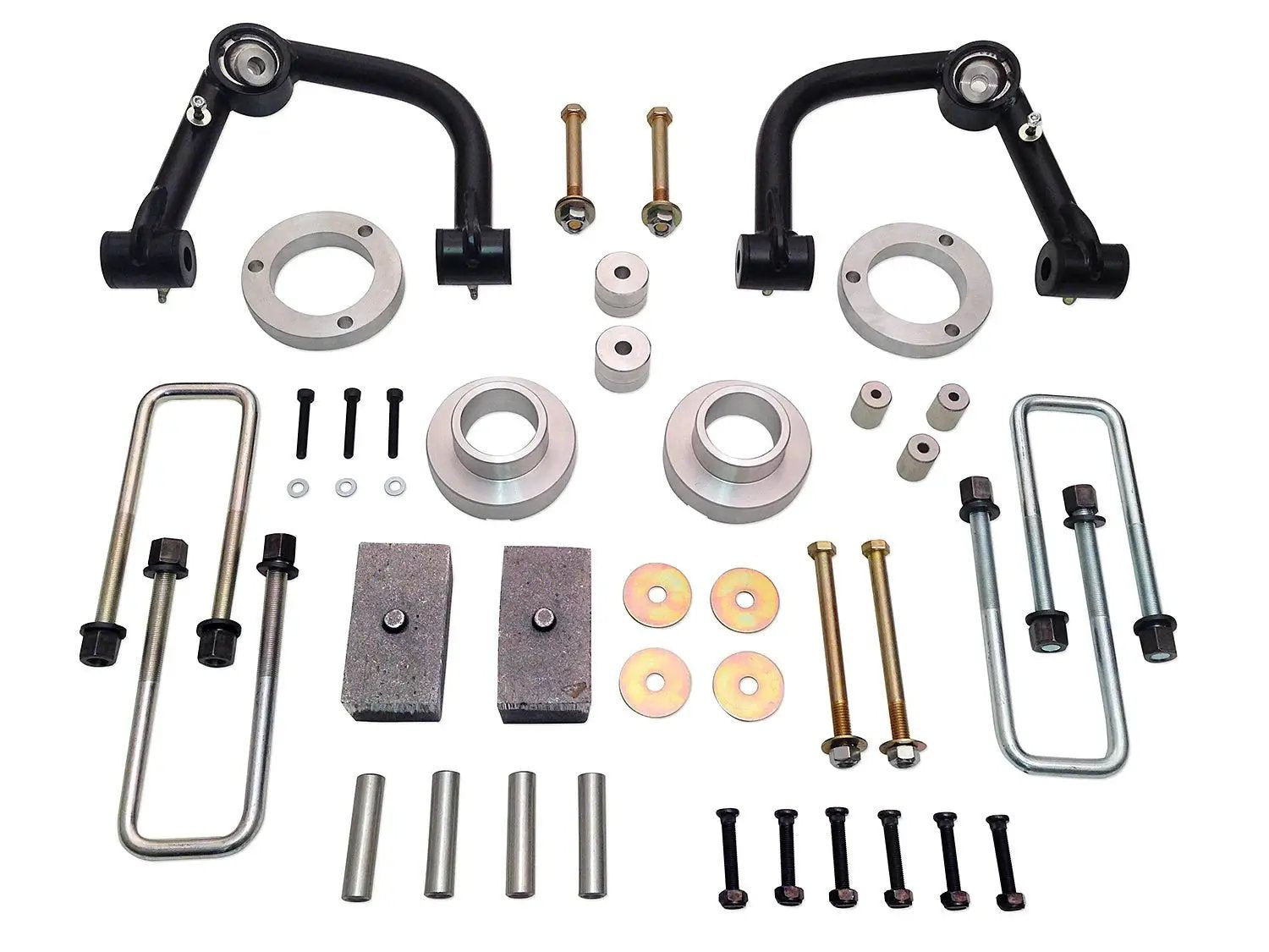 Tuff Country Tuff Country 54910KH 4" Lift Kit with Front Uni-Ball Upper Control Arms with Rear Blocks and U-Bolts with SX6000 Shocks - Vehicle Parts & Accessories Lift Kits