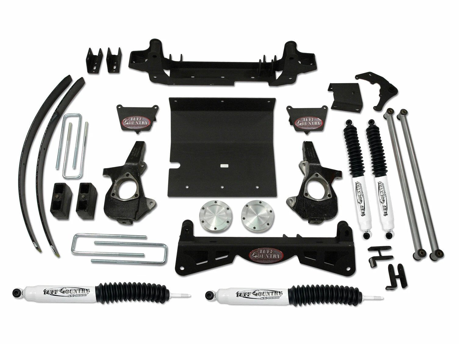 Tuff Country Tuff Country 16960 6" Lift Kit with Knuckles and 3 Piece Sub-Frame No Shocks - Vehicle Parts & Accessories Lift Kits