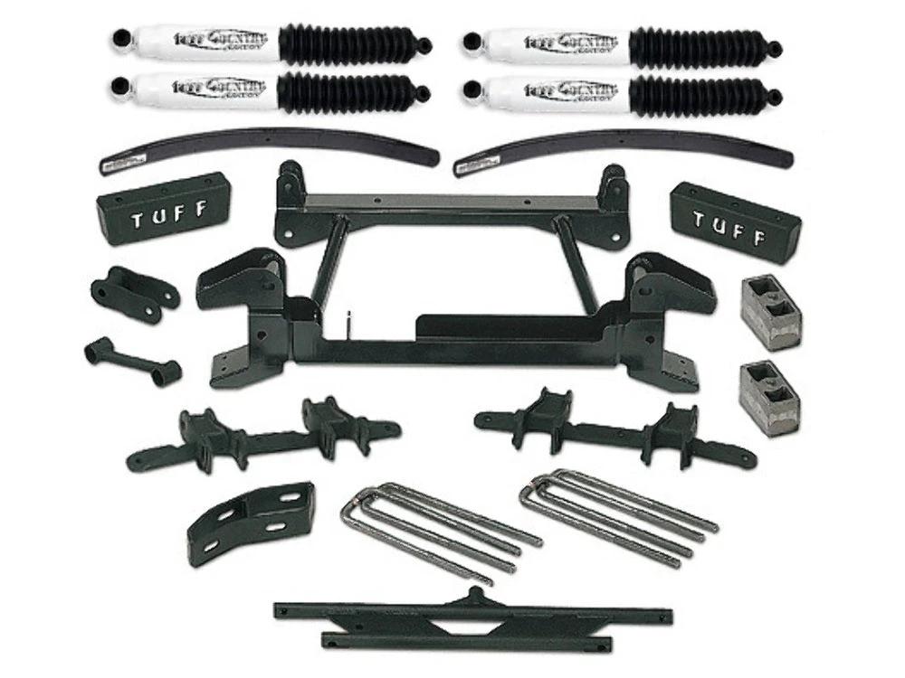 Tuff Country Tuff Country 16824 6" Lift Kit with Upper Control Arm Relocation Brackets and 1 Piece Sub-Frame No Shocks - Vehicle Parts & Accessories Lift Kits