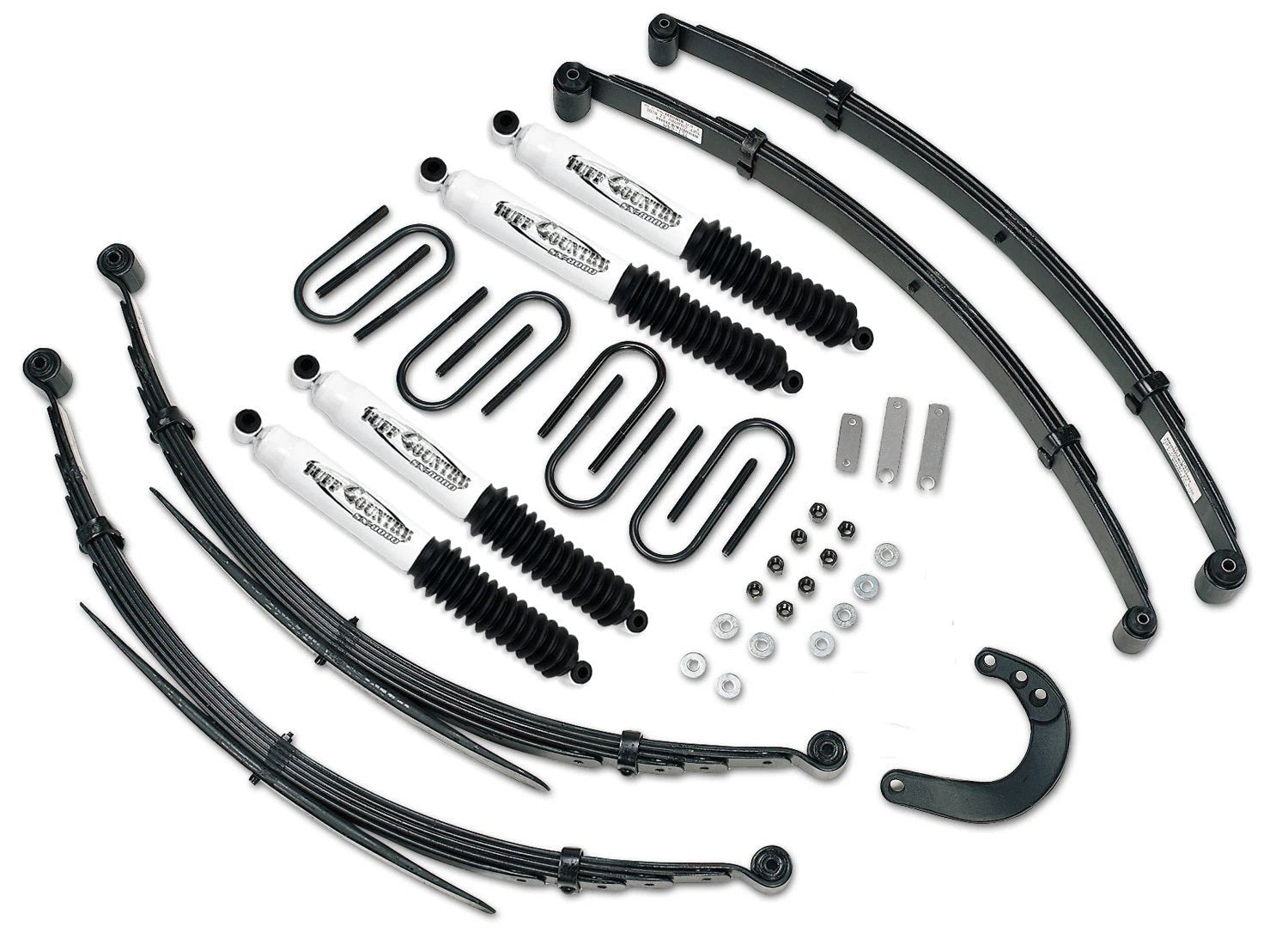 Tuff Country Tuff Country 16731KN 6" Lift Kit with EZ-Ride Front Springs Rear Blocks 52Ó Rear Springs and Steering Arm with SX8000 Shocks - Vehicle Parts & Accessories Lift Kits