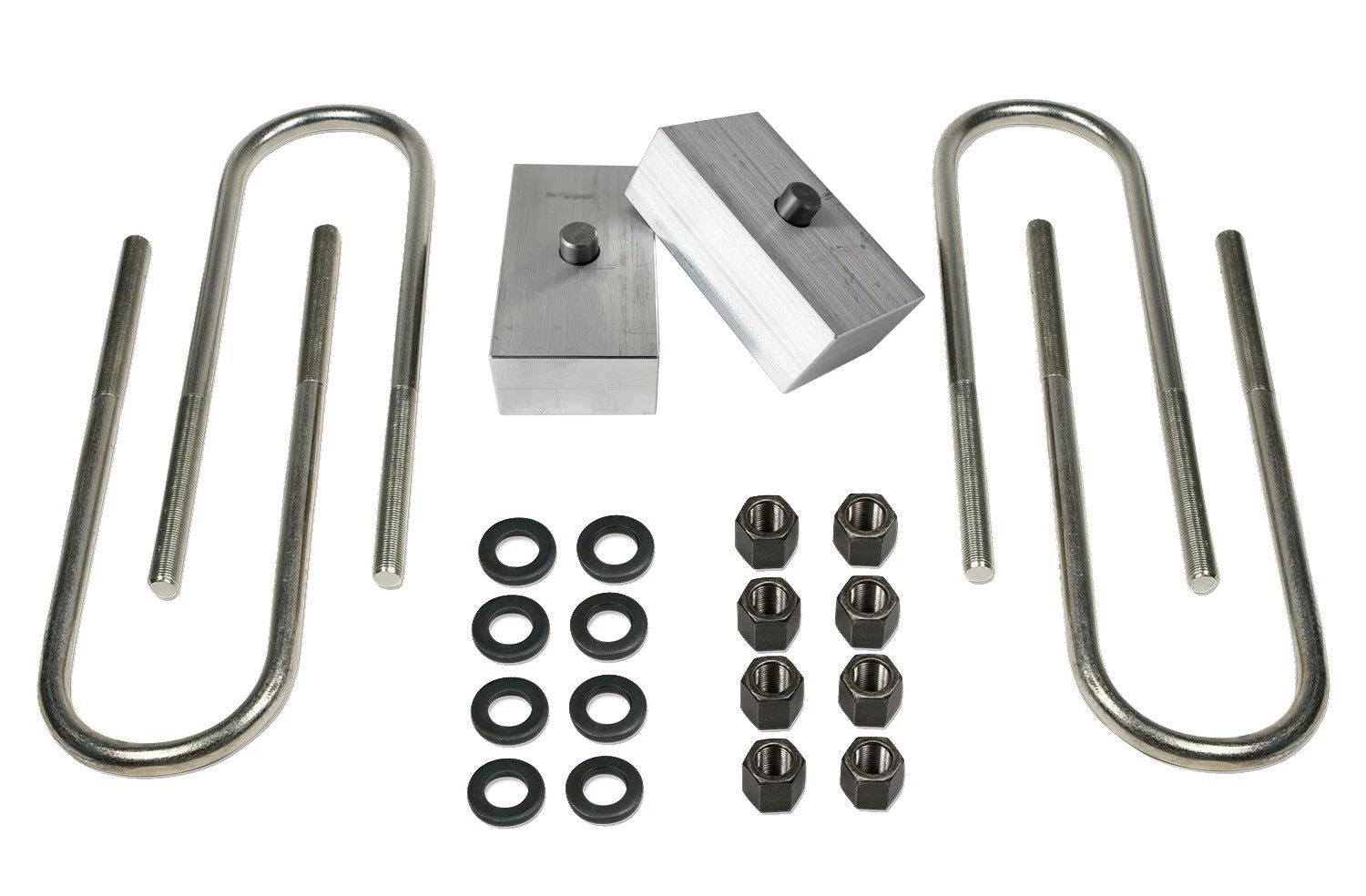 Tuff Country Tuff Country 97003 Block & Ubolt Kit - 1 1/2" (H) x 2 1/2" (W) x 4 1/2" (L) Non-Tapered - Vehicle Parts & Accessories More Products