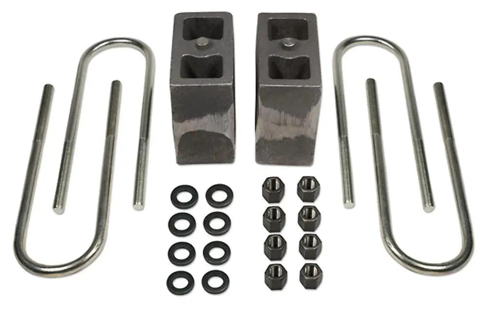 Tuff Country Tuff Country 97059 Block & Ubolt Kit - 5 1/2" (H) x 3" (W) x 5 1/2" (L) Tapered - Vehicle Parts & Accessories Block & U-Bolt Kits
